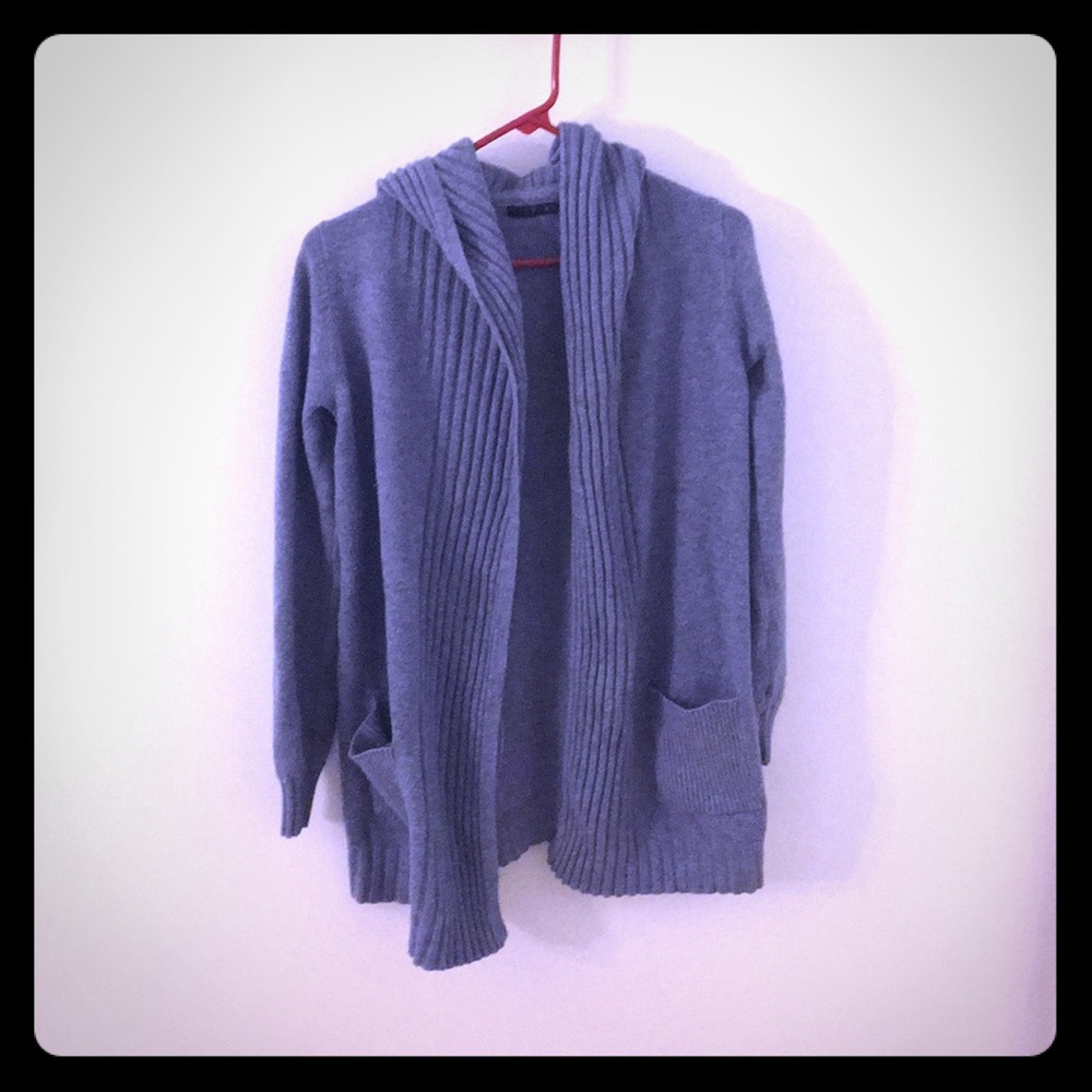 Very soft light purple cardigan